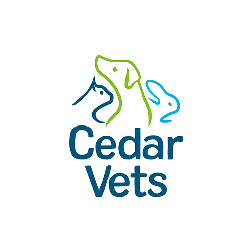 Cedar Veterinary Group logo – livestock care sponsor at the show