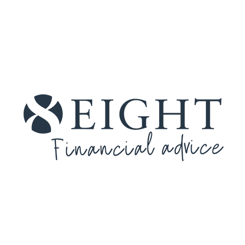 Eight Wealth Management logo – event sponsor and financial supporter