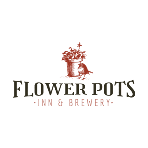 The Flower Pots Brewery logo – sponsor of The Alresford Show